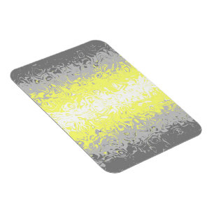 Trippy Squiggly Abstrakte Demigender-Stolzflagge Magnet