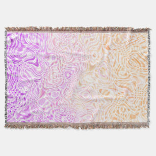 Trippy Squiggly Boho Abstrakte Trixic Pride Flagge Decke