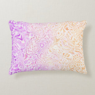 Trippy Squiggly Boho Abstrakte Trixic Pride Flagge Dekokissen