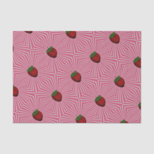 Trippy Strawberry Tissue Paper Seidenpapier