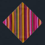 Trippy Stripes farbig und kühl Cool psychedelisch Halstuch<br><div class="desc">Abstraktes gestreiftes Design mit warmen Farben. Hauptfarben dieses psychedelischen Musters: Lila,  gelb,  orange,  grün,  maron... </div>