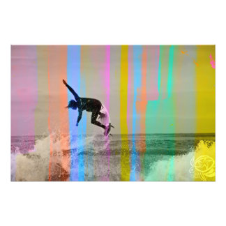 Trippy surf 1 fotodruck
