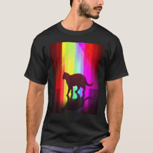 Trippy Surreal Katze Acidwave Ästhetik Surrealismu T-Shirt