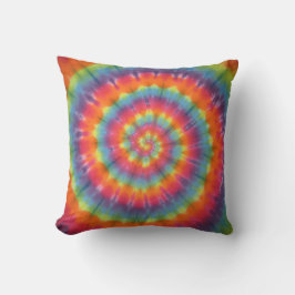 Trippy Swirl Gefärbte Krawatte American MoJo Pillo Kissen