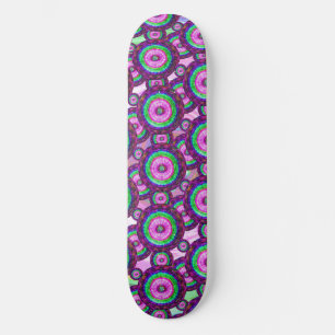 Trippy Tie-Dye-Kunst Skateboard