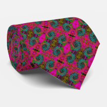 Trippy-Türkis-Abstrakt Retro-Liquid-Swirl