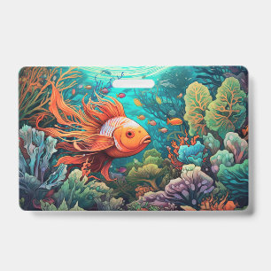Trippy Unterwasserfische Ausweis