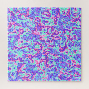 Trippy-Vibranful Abstrakter, maximalistischer Marm