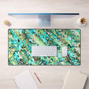 Trippy Vibrant Boho Super Hippie Marbre fractal