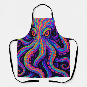 Trippy Vibranus Octopus Schürze