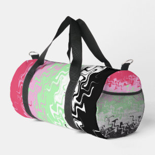 Trippy Wavy Abstract Recipromantische Pride-Flagge Duffle Bag