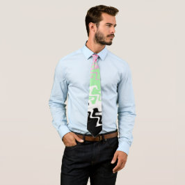 Trippy-Wavy-Abstrakt-Recipromantic-Stolperflagge Krawatte