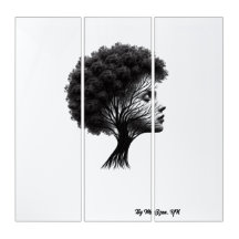 Triptych alle Kunst der Widerstandskraft und Gnade