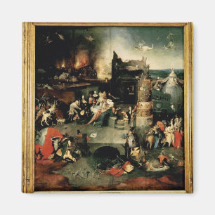 Triptych: Die Versuchung des Hl. Anthony Magnet