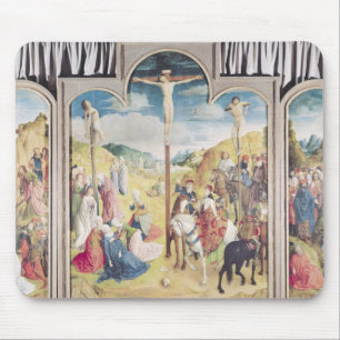 Triptychon der Kreuzigung Mousepad