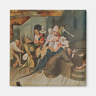 Triptychon der Temptation von St. Anthony Magnet