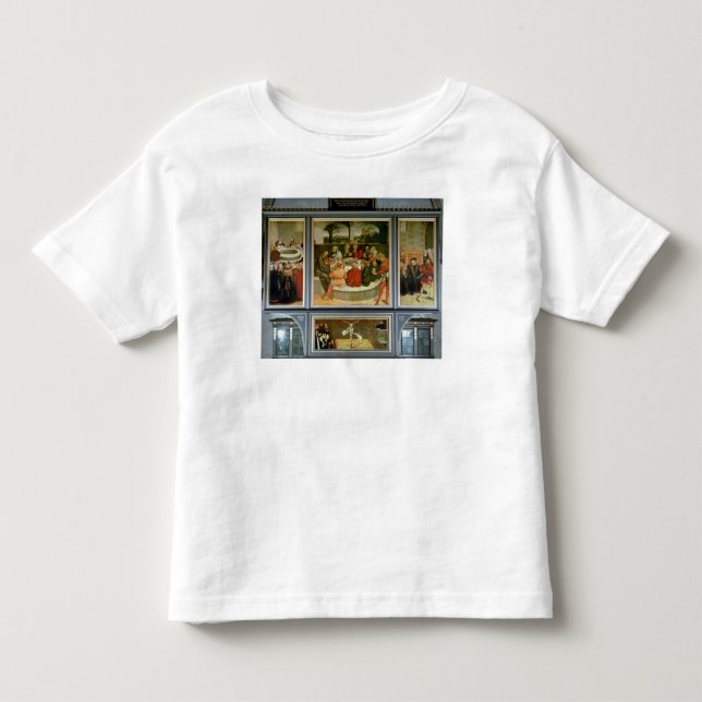 Triptychon Kleinkind T-shirt (Vorderseite)