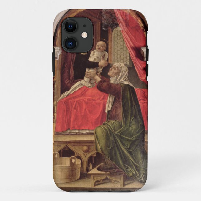 Triptychon Madonnas des Misericordia, 1473 Case-Mate iPhone Hülle (Rückseite)