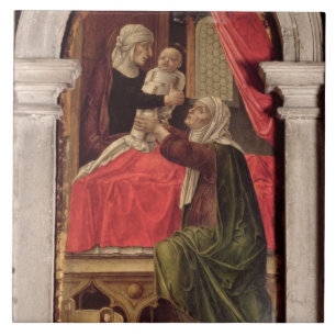 Triptychon Madonnas des Misericordia, 1473 Fliese