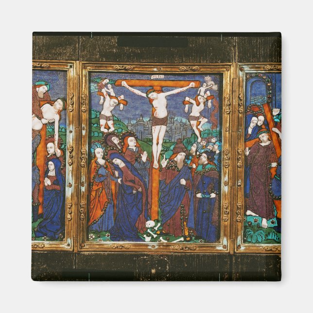 Triptychon mit der Crucifixion, Limousin Magnet (Vorne)