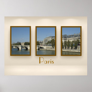 Triptychon Paris Poster