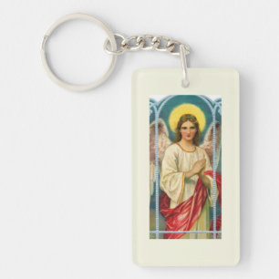 Triptyque d'ange au ruban rose
