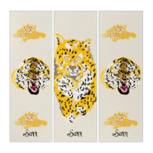 Triptyque : domaine des lions et des tigres