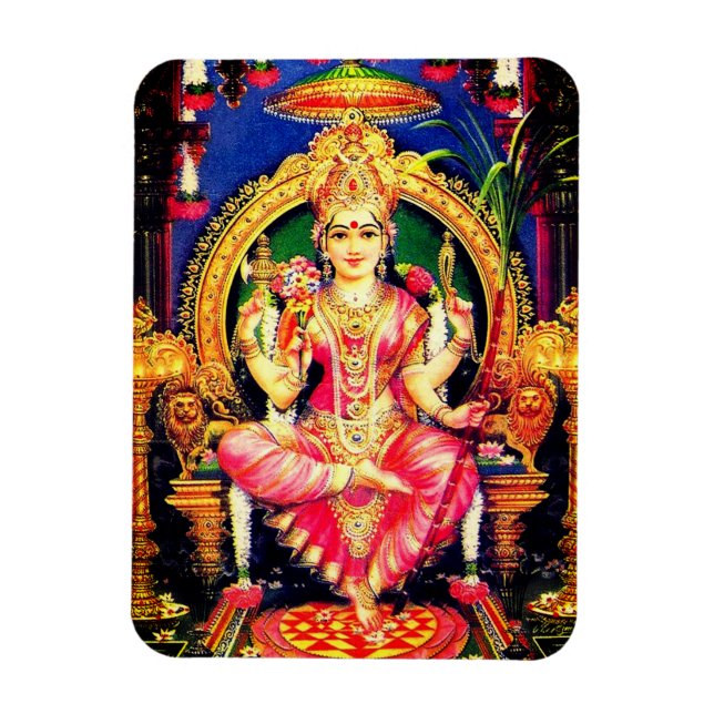 Tripura Sundari (Lalita) Magnet (Vertikal)