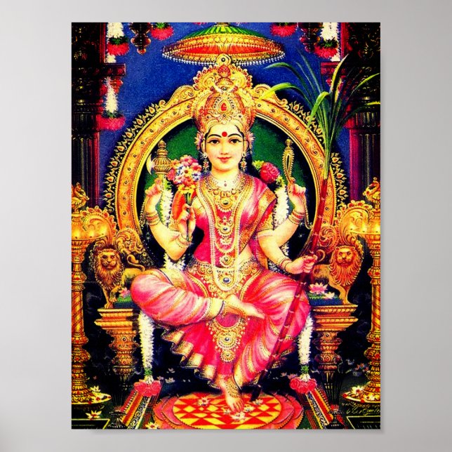 Tripura Sundari (Lalita) Poster (Vorne)