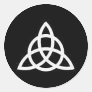 Triquetra-Aufkleber Runder Aufkleber