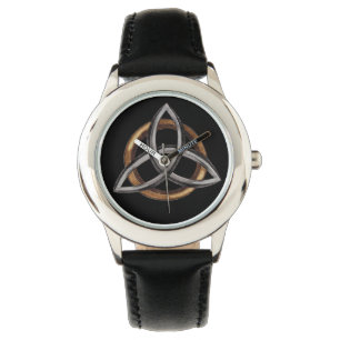 Triquetra (Brown/Silber) Armbanduhr