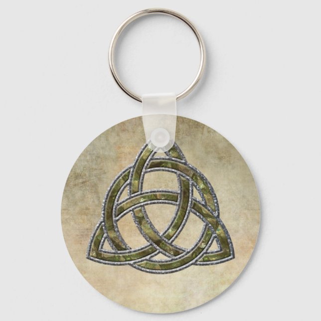 Triquetra Nature Schlüsselanhänger (Vorderseite)