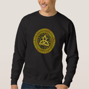 Triquetra Nordisches Wikinger-Symbol Nordische Myt Sweatshirt