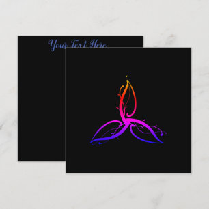 Triquetra Odin Norse Wicca Symbol Einladung