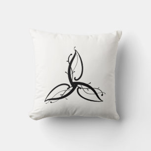 Triquetra Odin Norse Wicca Symbol Kissen