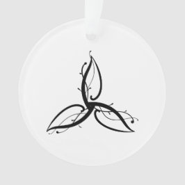 Triquetra Odin Norse Wicca Symbol Ornament