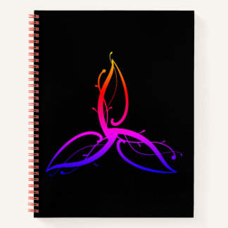 Triquetra Odin Norse Wicca Symbol Sticker Notizbuch
