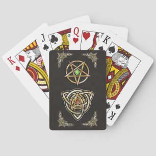 Triquetra Pentagram Tarot Spielkarten