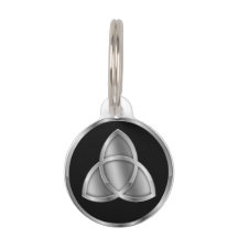 Triquetra Schwarzes/Silber