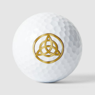 Triquetra-Symbol Golfball