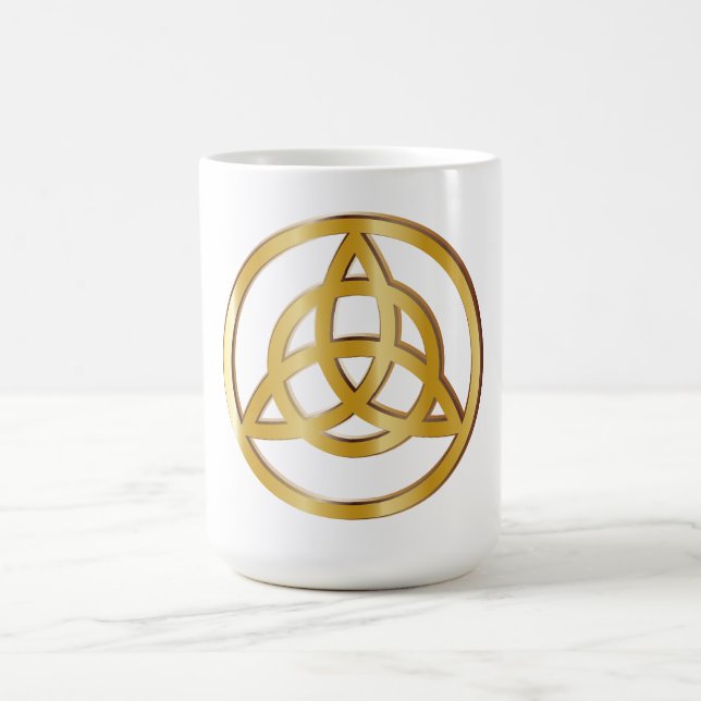 Triquetra symbol kaffeetasse (Mittel)