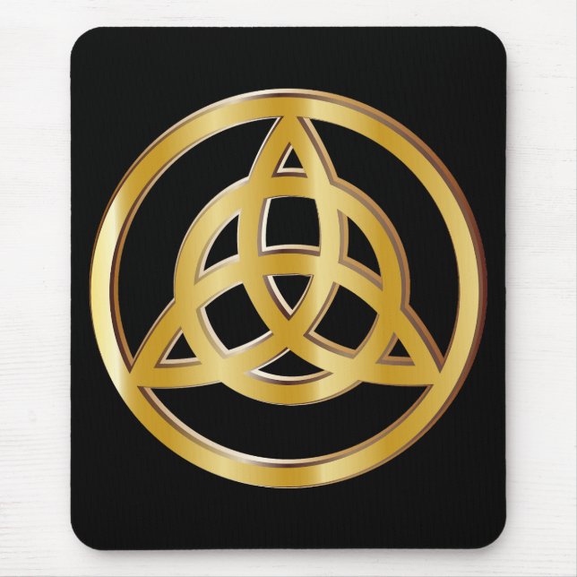 Triquetra-Symbol Mousepad (Vorne)