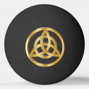 Triquetra-Symbol Tischtennisball
