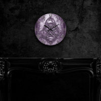 Triquetra Trinity Knot Lavender Lila Imitate Metal