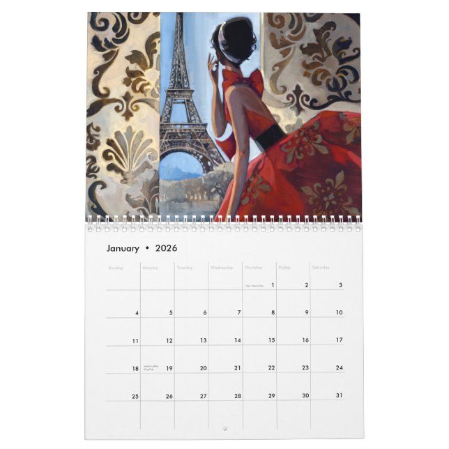 Trish Biddle bezaubernder fabelhafter Kalender (Jan 2026)