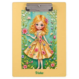 TRISHA ~ Niedlich Girl ~ Klemmbrett