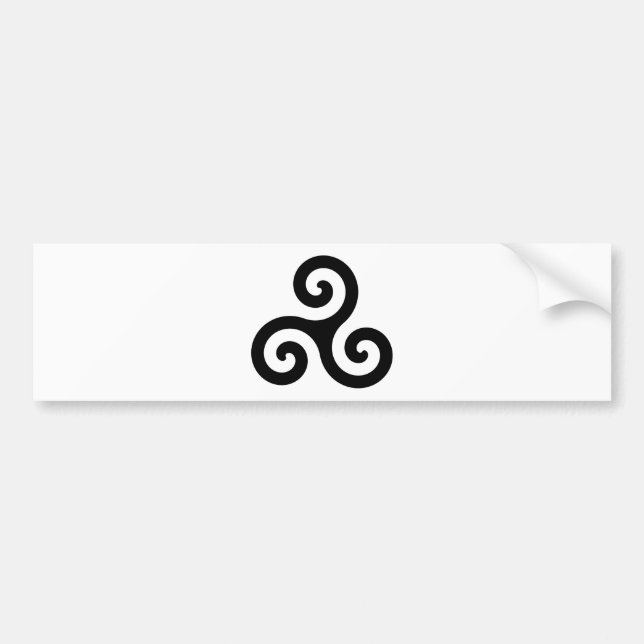 Triskele Autoaufkleber (Vorne)