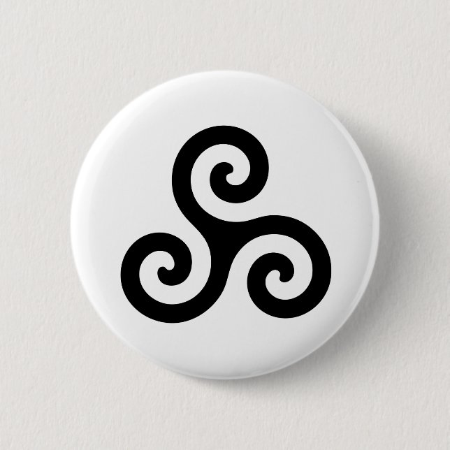 Triskele Symbol Button (Vorderseite)