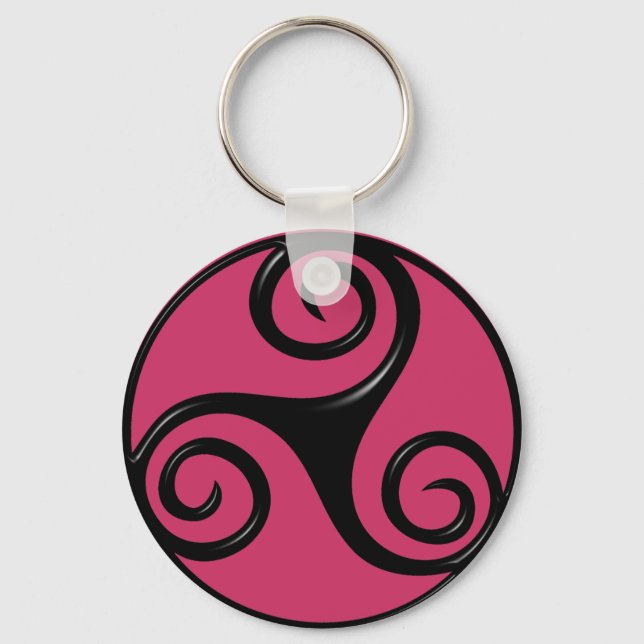Triskelion Schlüsselanhänger (Vorderseite)