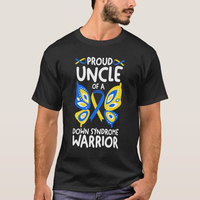 Trisomie 21 Störung Stolz auf ein Down Syndrom T-Shirt (Vorderseite)